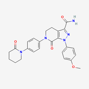 apixaban chemical structure