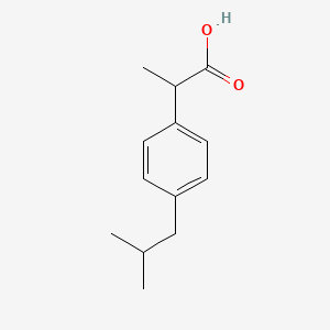 ibuprofen chemical structure