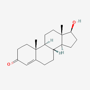 testosterone chemical structure